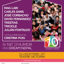 IV Nit d'Humor per Dream Nepal - Entrada Fila 0