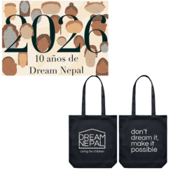 Pack calendario y tote bag