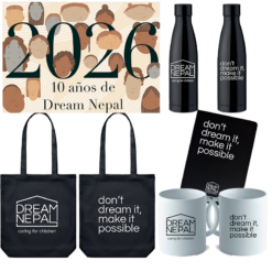 Pack calendario tote taza libreta y botella