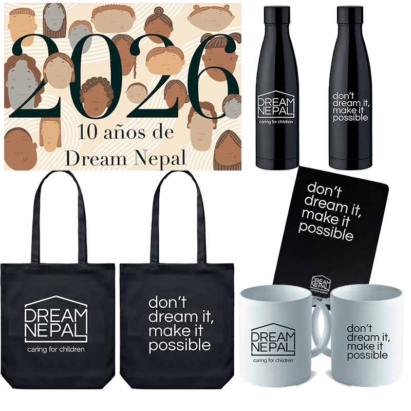 Pack calendario tote taza libreta y botella